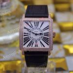 Copy Franck Muller Geneve Master Square Diamond Bezel Watch